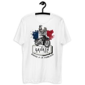 T-SHIRT GAVATH ” EDITION FRENCH BIKER “